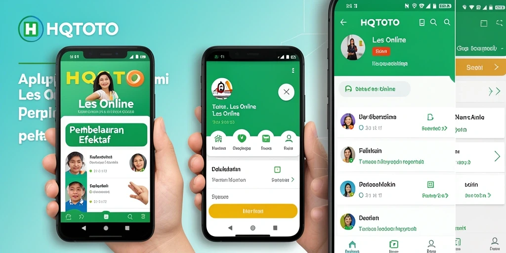 Antarmuka HQTOTO yang ramah pengguna untuk Les Online.