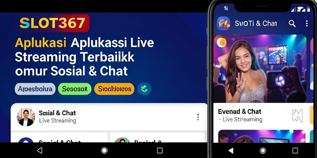 Antarmuka pengguna SLOT367 yang menarik dan fungsional untuk Live Streaming.