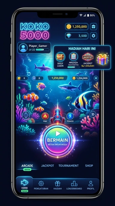 koko5000 tampilan beranda