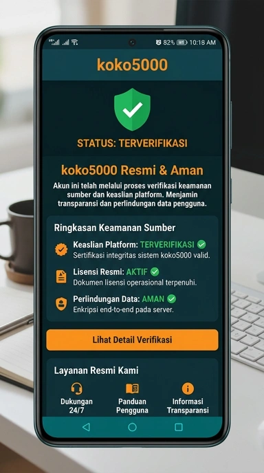 Kanal Resmi koko5000 untuk Pengguna Android Indonesia